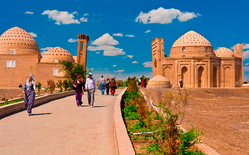 Kunya Urgench - Najmiddin Kubra and Sultan Ali Mausoleum Complex